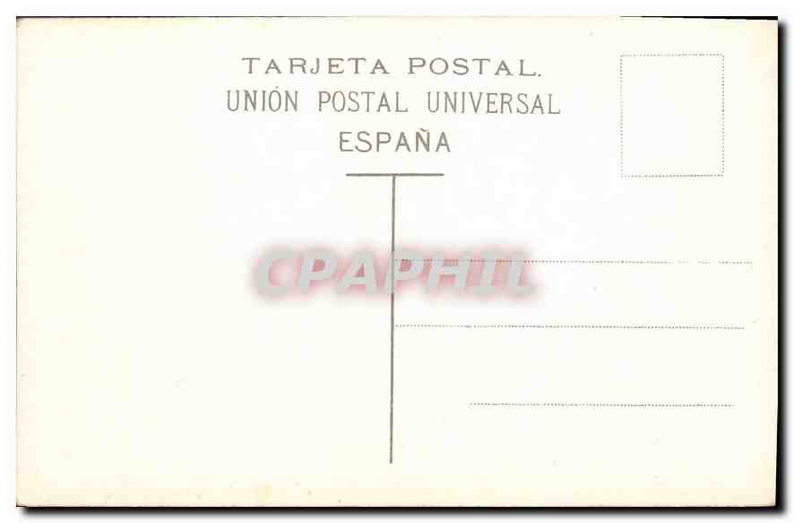 CPA Las Palmas Gran Canaria Sto Domingo  — Rückseite