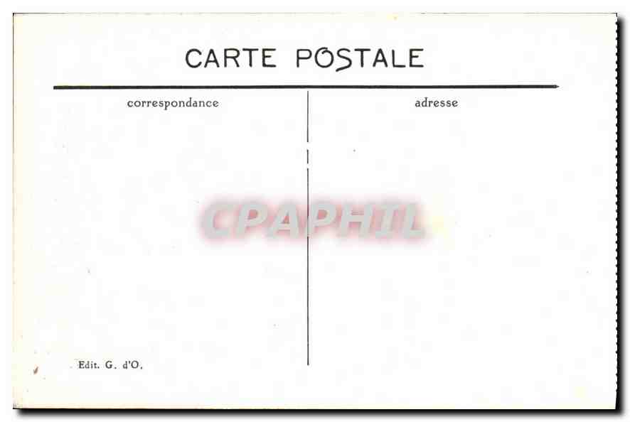 CPA Royat Vieille Eglise fortifee  — Rückseite
