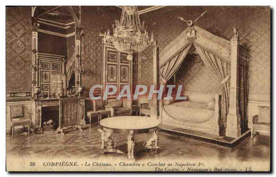 Compiègne - Le Château - Chambre à Coucher de Napoléon Ier - LL