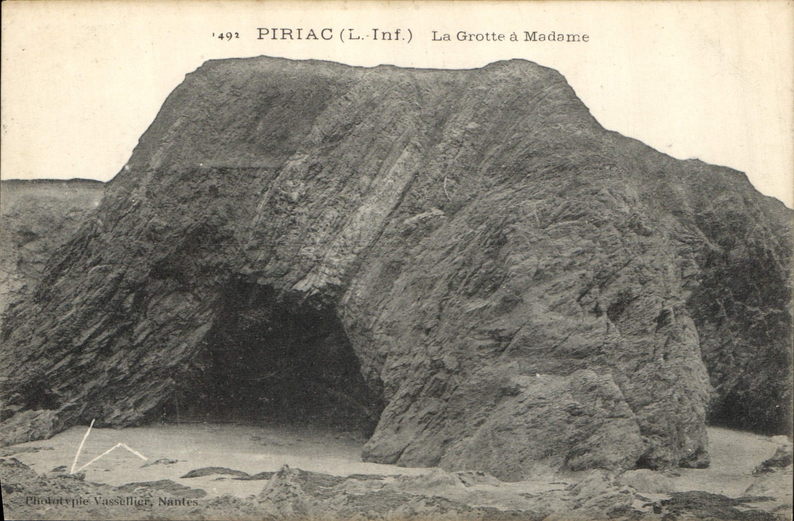 CPA Piriac L Inf La Grotte a Madame 