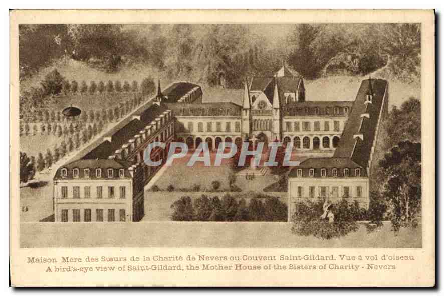 CPA Maison Mere des Soeurs de la Charite de Nevers ou Couvent Saint Gildard 