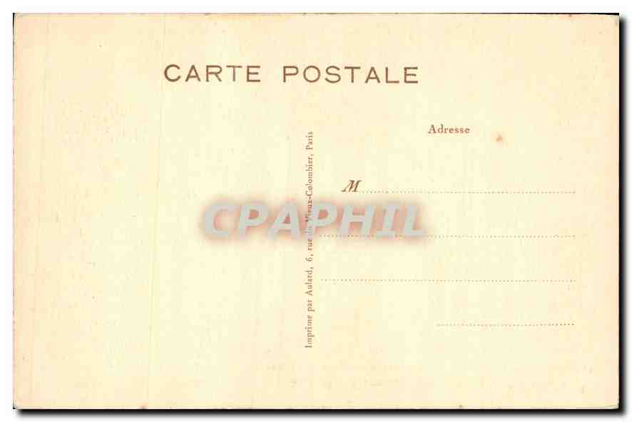 CPA Maison Mere des Soeurs de la Charite de Nevers ou Couvent Saint Gildard  — Rückseite