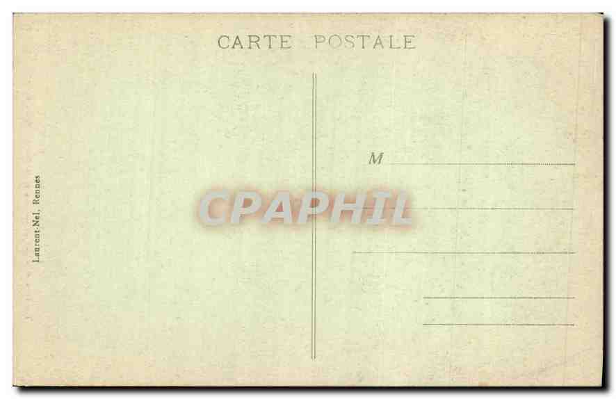 CPA Basilique de Joselin Tombeau d'Olivier de Clisson et de Marguerite de Rohan  — Rückseite