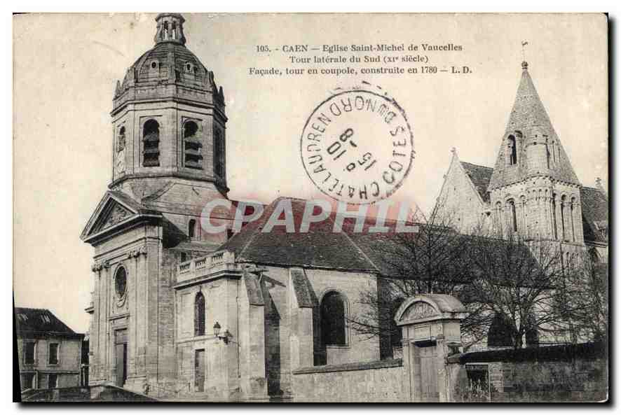 CPA Caen Eglise Saint Michel de Vaucelles  