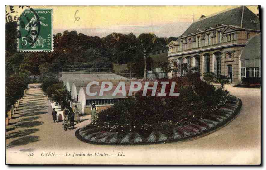 CPA Caen Le Jardin des Plantes 