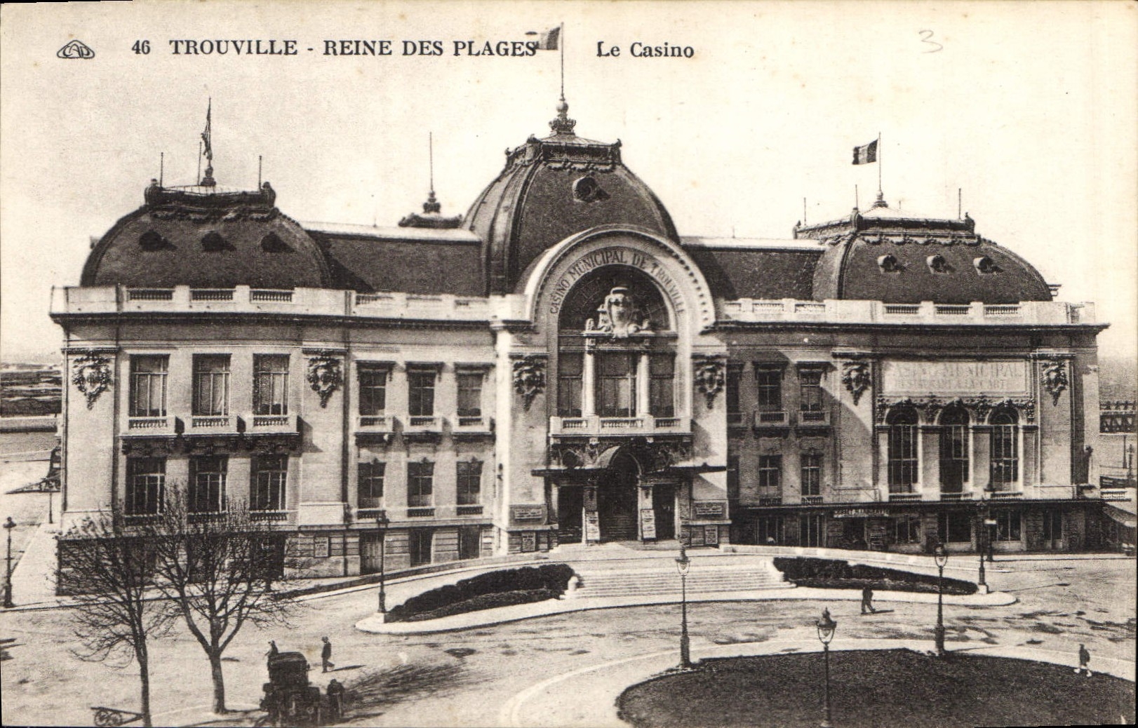 CPA Trouville Reine des Plages Le Casino 