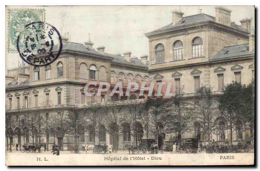 Hôpital de l'Hôtel-Dieu — Paris — H. L.