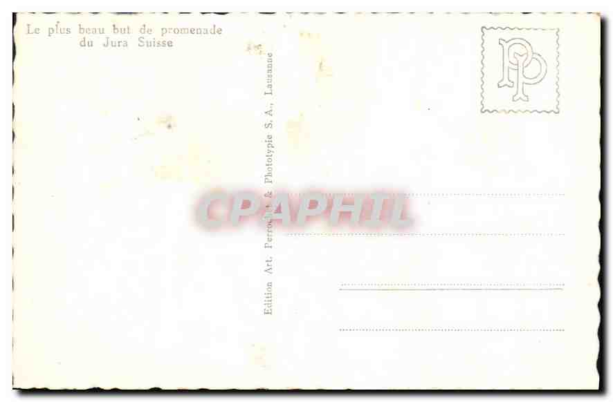 CPA Boncourt La Tour du Diable  — Verso