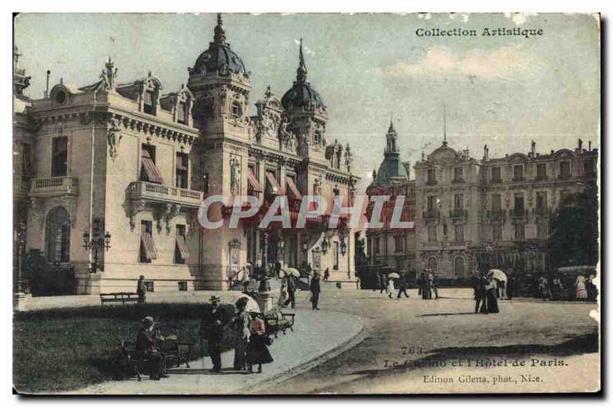CPA Le Casino et l'Hotel de Paris Monaco