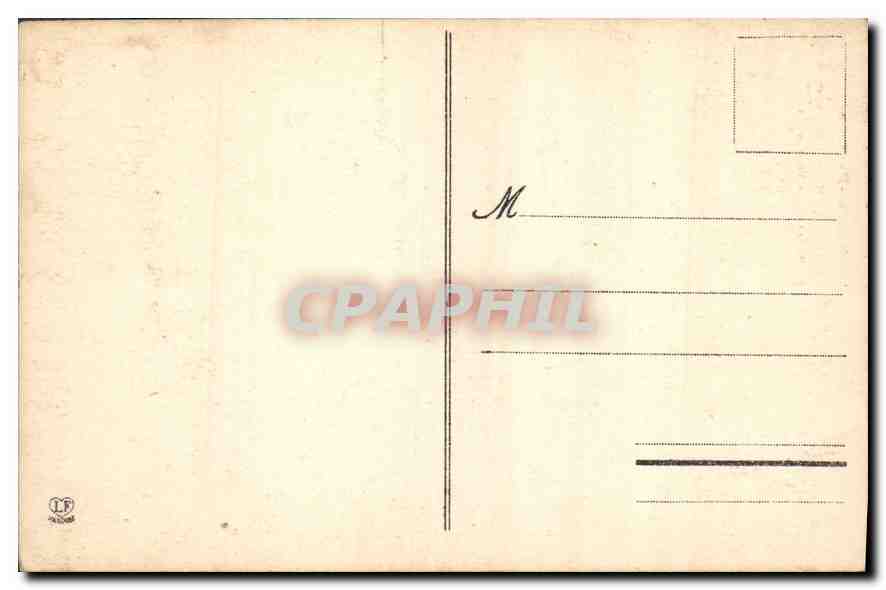 CPA Lourdes Maison Paternelle de Bernadette  — Verso