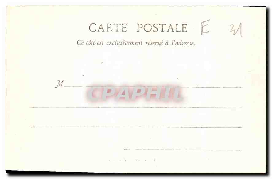 CPA Toulouse Salle des Illustres au Capitole  — Verso