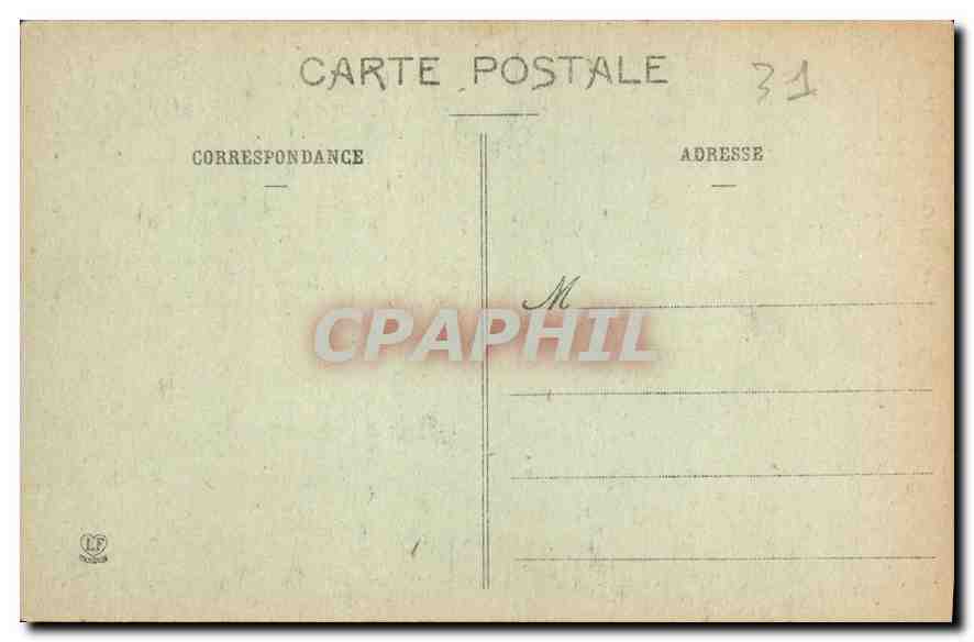 CPA Pont du Roy et la Garonne Vue vers la France  — Rückseite