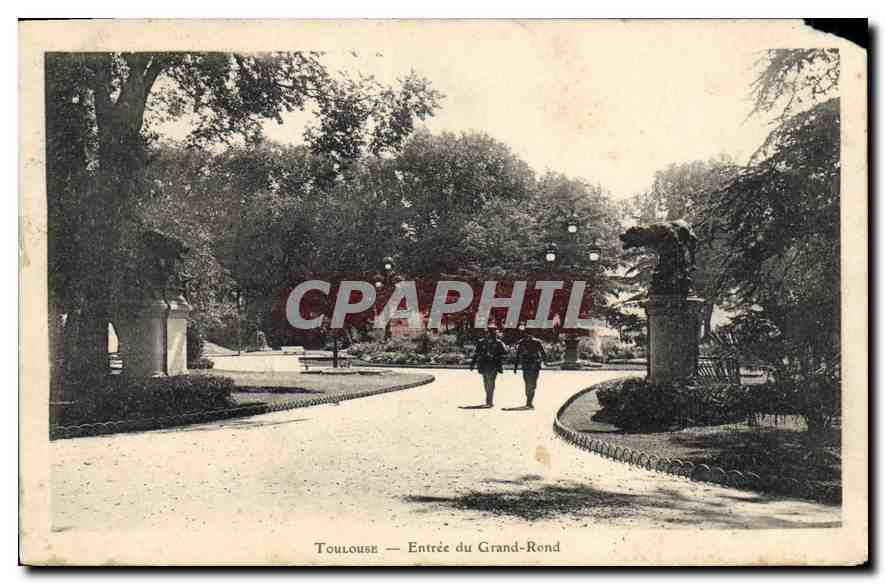 CPA Toulouse Entree du Grand Rond 