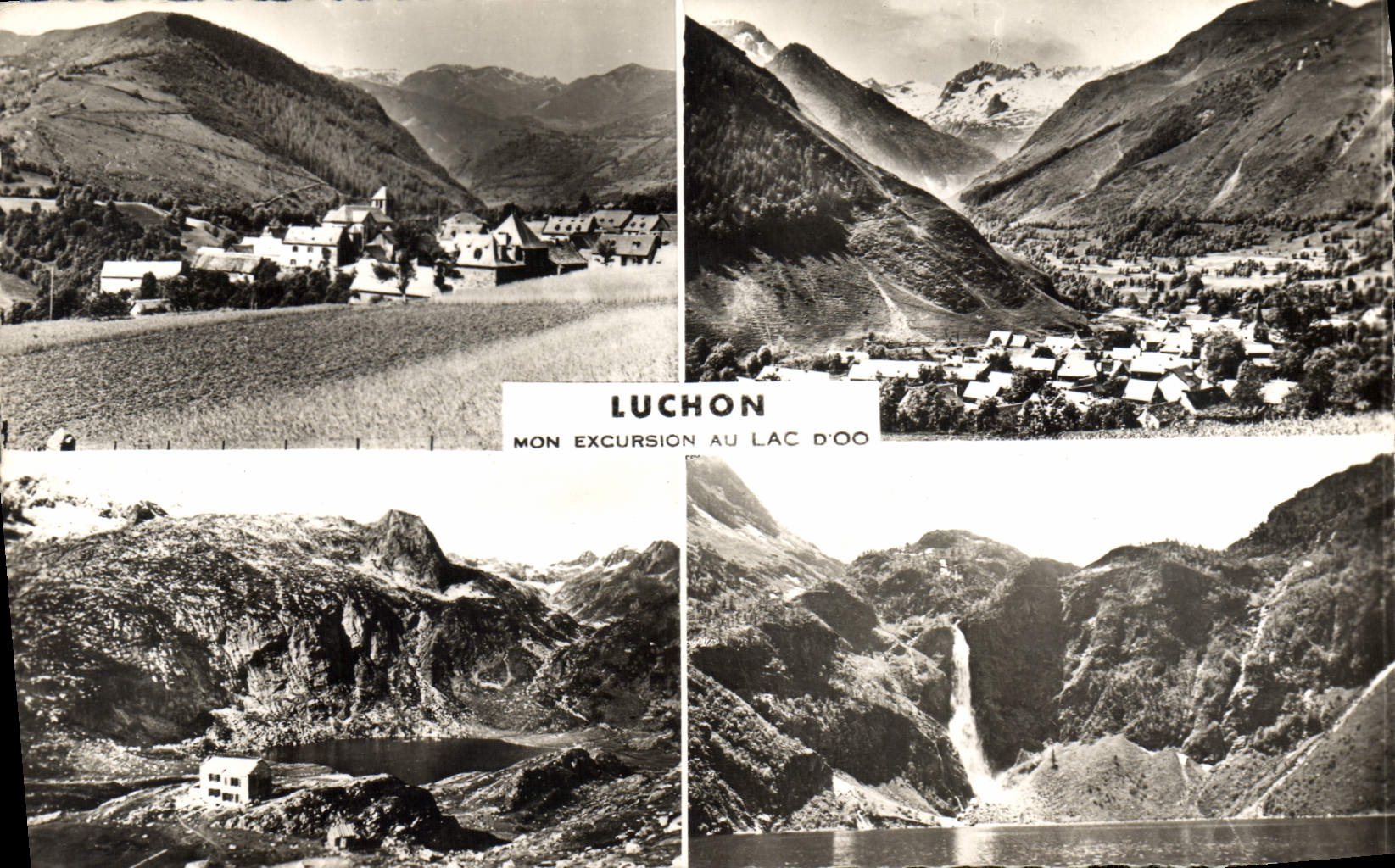 Luchon — Excursion au Lac d'Oo — REAL-PHOTO - Recto
