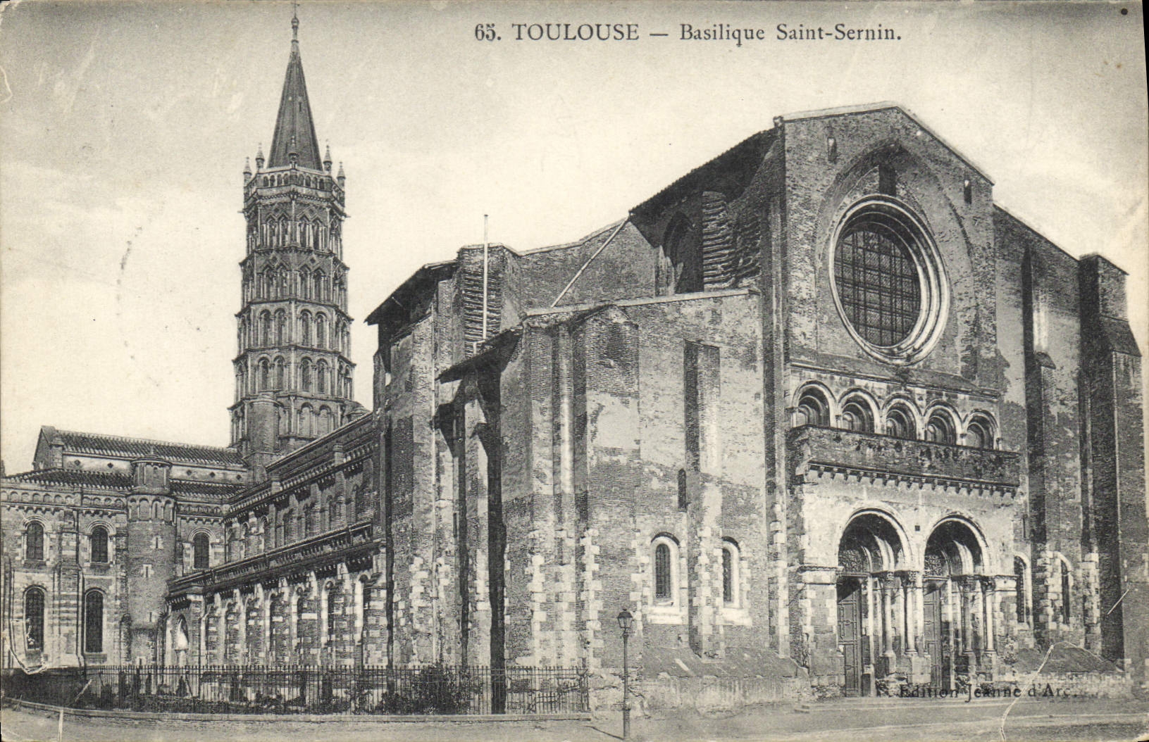 Toulouse — Basilique Saint-Sernin — Édition Jeanne d'Arc, n°65