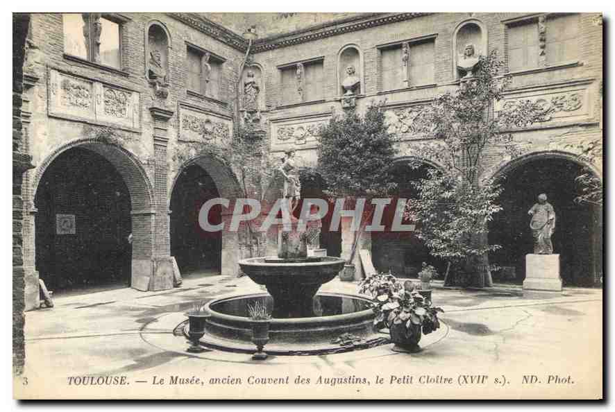 CPA Toulouse Le Musee ancien Couvent des Augustins le Petit Cloitre 