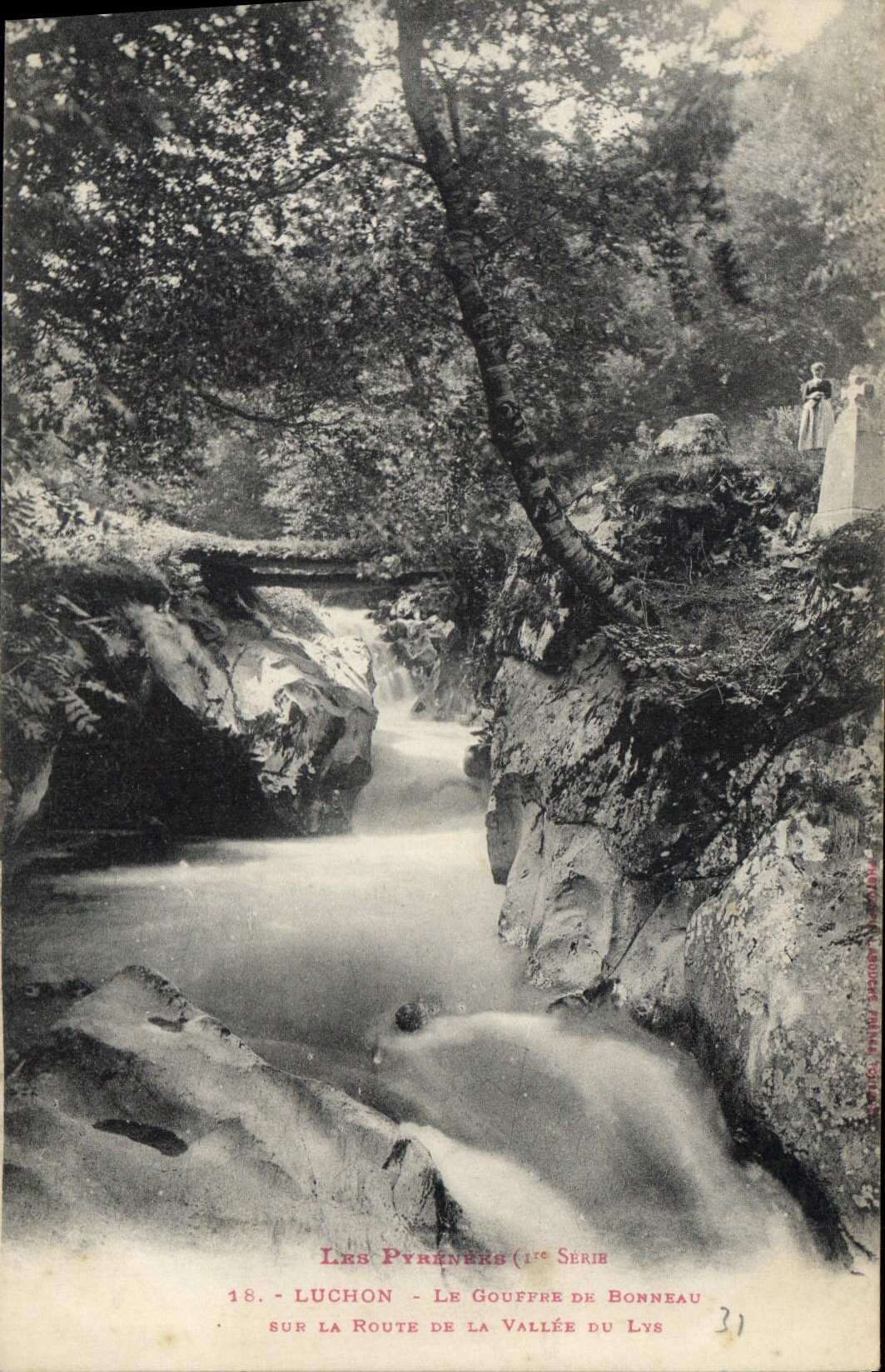 Luchon - Le Gouffre de Bonneau — Les Pyrénées (1ère Série) n°18