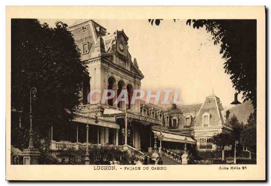 Luchon - Facade of the Casino — Hélio Series 25