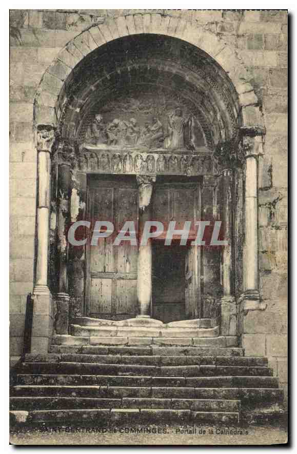 CPA Saint Bertrand de Comminges Portail de la Cathedrale 