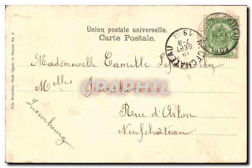 CPA Femmes — Rückseite