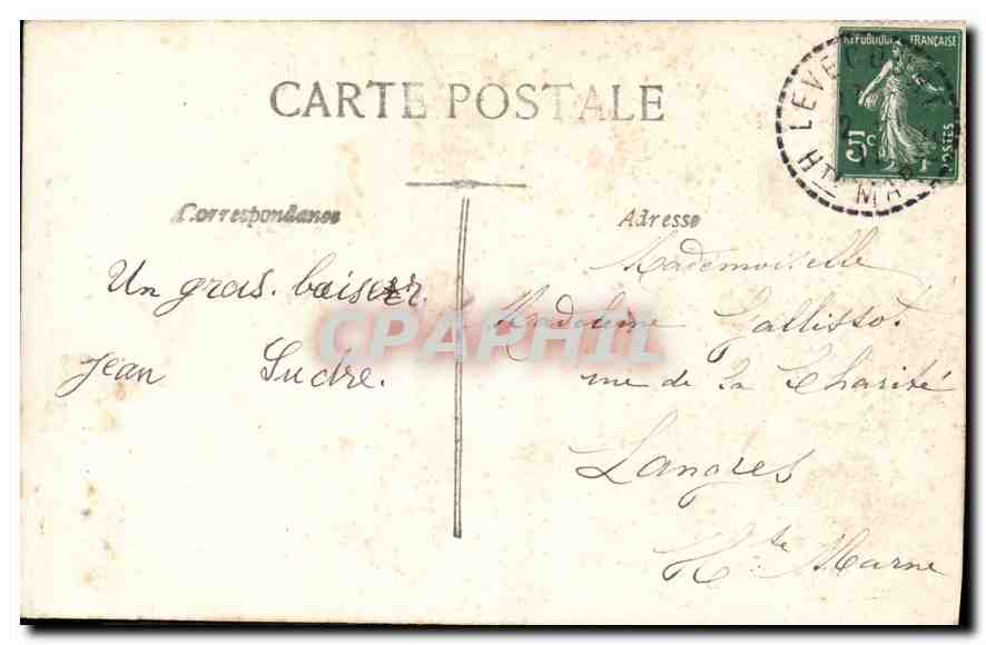 CPA Heureuses Annee Enfant — Verso