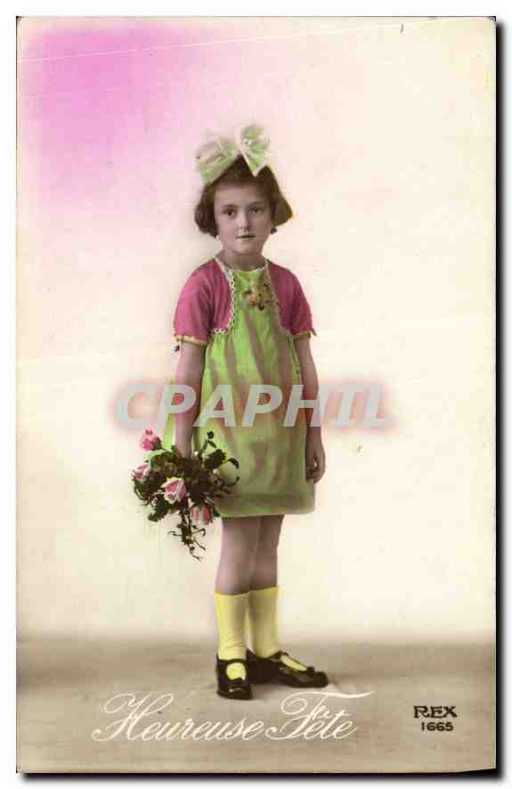 CPA Heureuses Fete Enfant