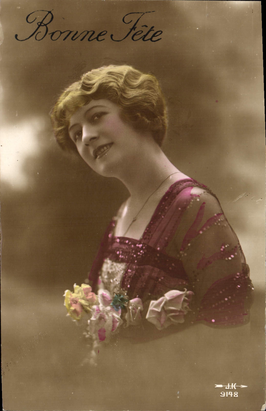CPA Bonne Fete Femme