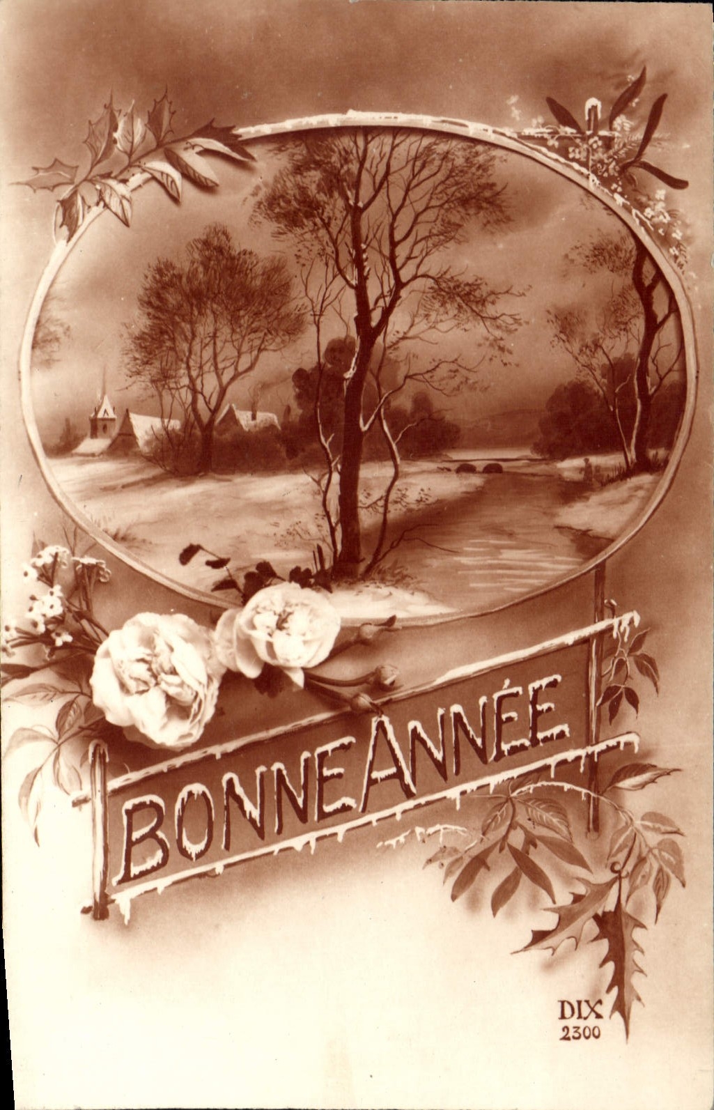CPA Bonne Annee 