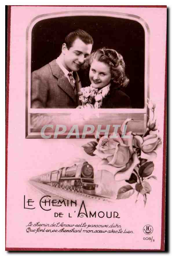 CPA Le Chemin de l'Amour Femme