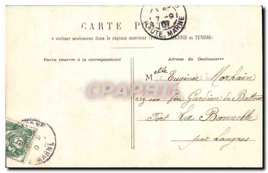 Femme au milieu de roses — Lucienne Darmoy — Ogeron — Rückseite