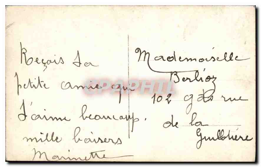 CPA Heureux Anniversaire Femme — Rückseite