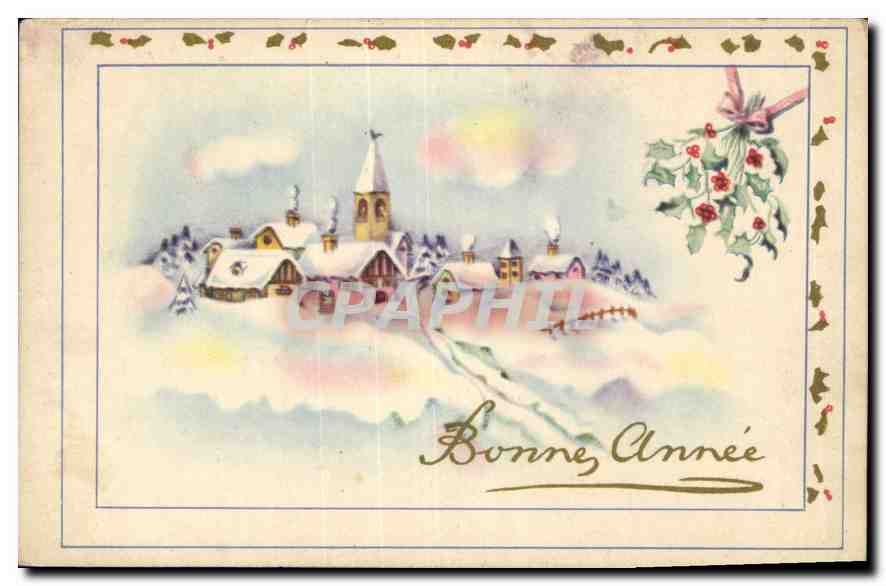 CPA Bonne Annee 