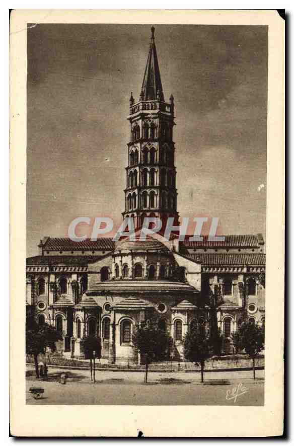 Abside de la Basilique Saint-Sernin — Toulouse — Édition Pyrénées-Océan