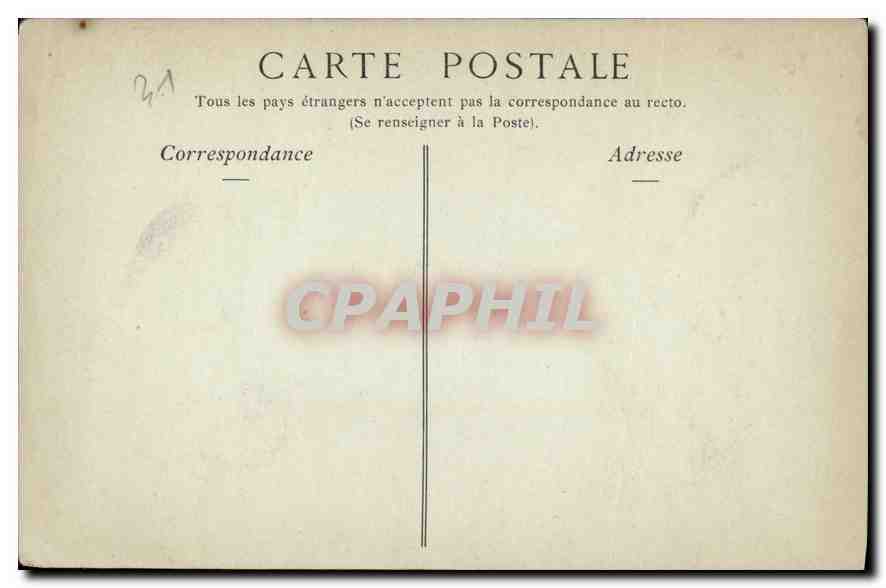 CPA Toulouse Fenetre de l'Hotel du Vieux Raisin 1540 1557  — Verso