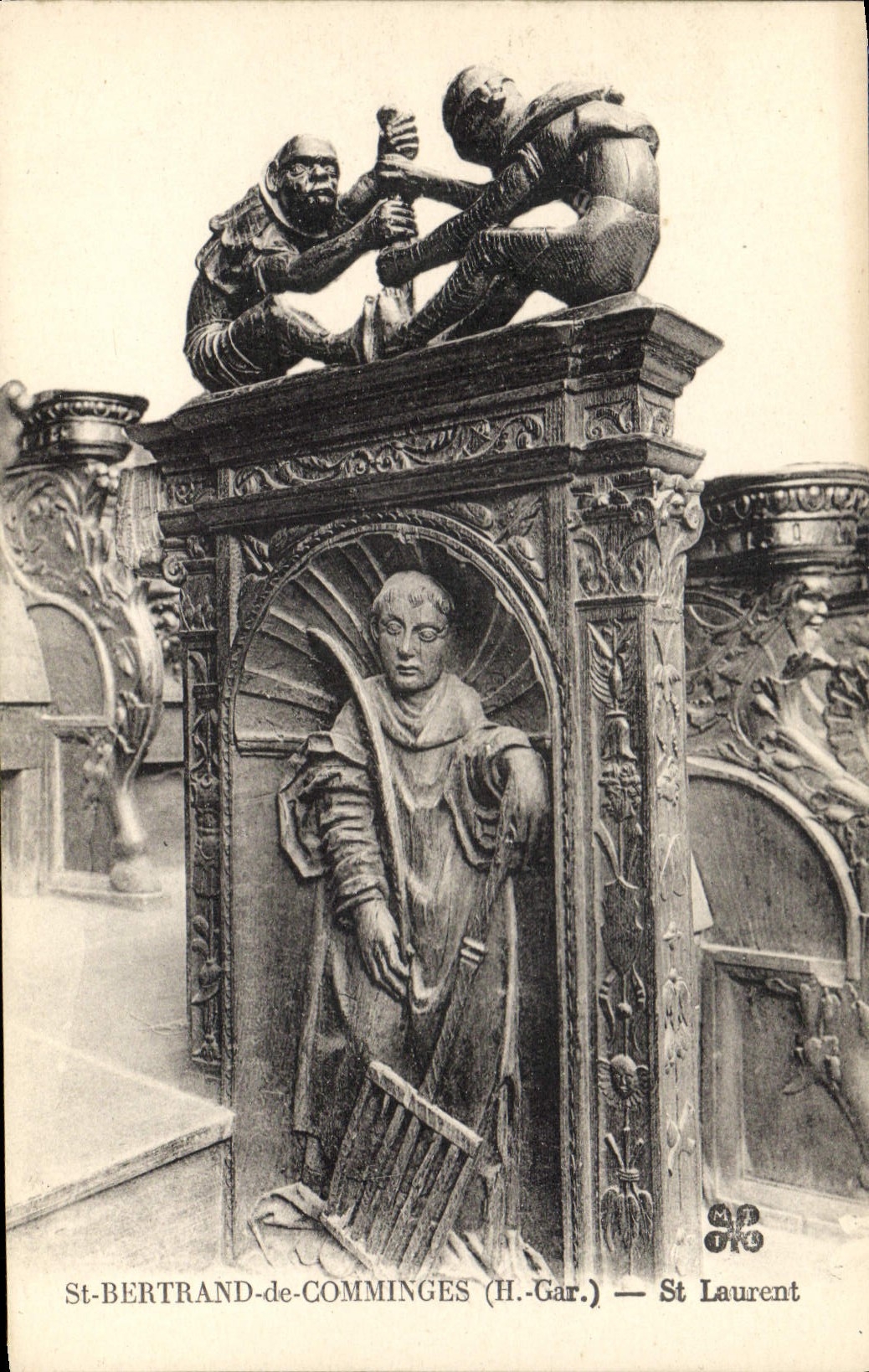 CPA St Bertrand de Comminges H Gar St Laurent 