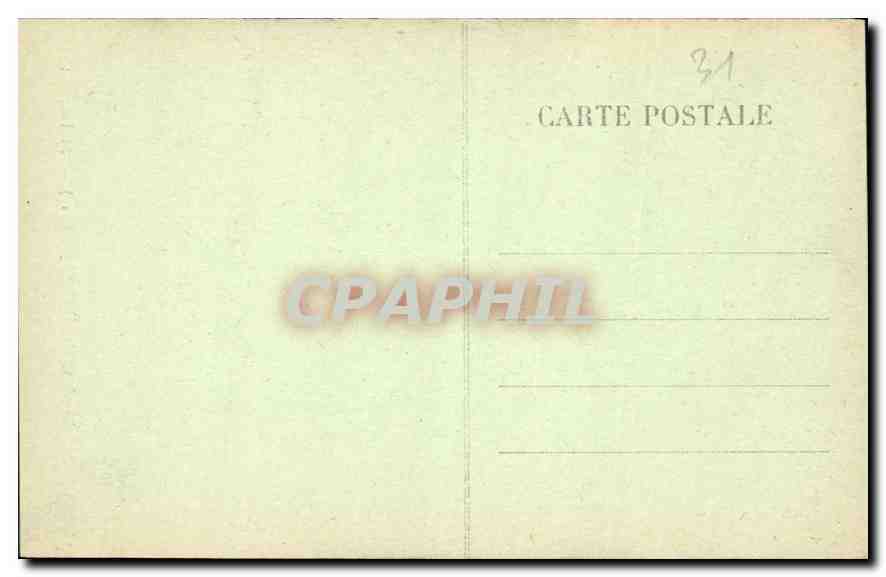 CPA St Bertrand de Comminges H Gar St Laurent  — Verso