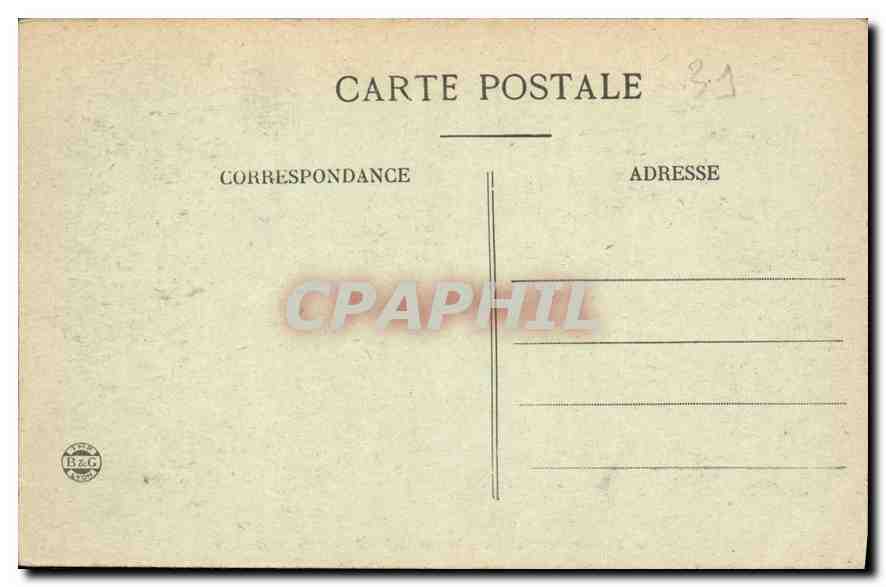 CPA Environs de Luchon Le Lac Vert alt 1900 m BR 1370  — Rückseite