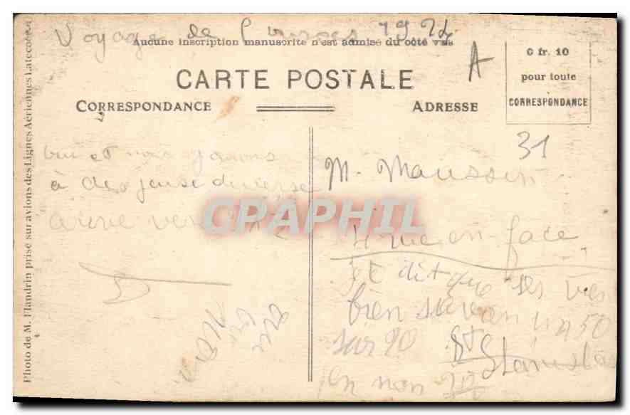 Toulouse — Grand-Rond — Jardin des Plantes — Faculté des Sciences — Faculté de Médecine — Grand Quartier Général — Edit. Bayard — Verso
