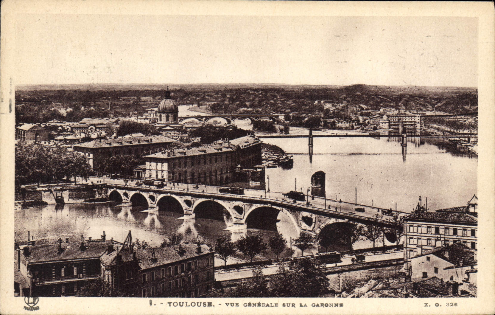 Toulouse - Allgemeiner Blick auf die Garonne — X.O. 326