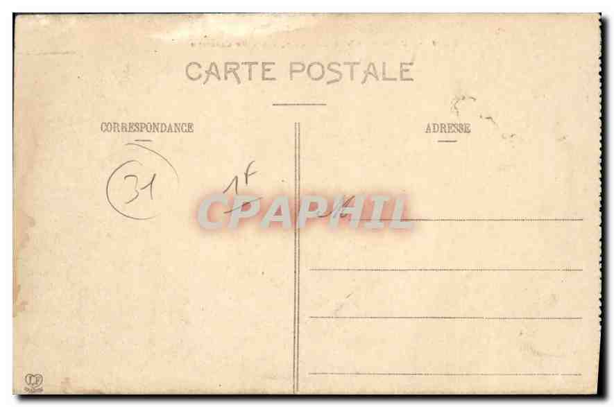 Luchon — Vue générale, prise de Cazarilh — S. Luchon, Les Pyrénées (1ère Série) — Rückseite