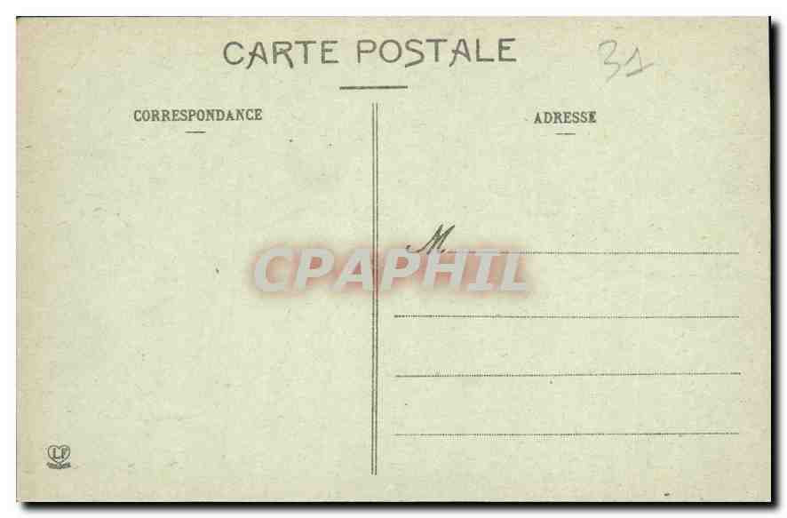 CPA Toulouse Vue Generale sur la Garonne  — Rückseite