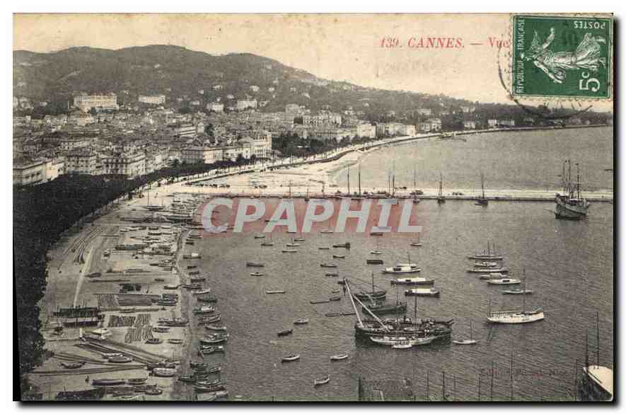 CANNES — Vue — Éditeur : C. P. R. (n° 139)