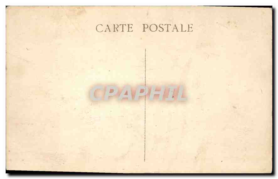 CPA Marseille Le Chateau d'If et les Iles  — Rückseite