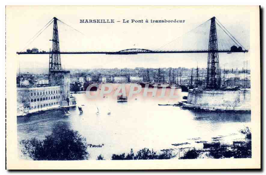MARSEILLE — Der Transshipment-Brücke — Verlag 'Procéa'