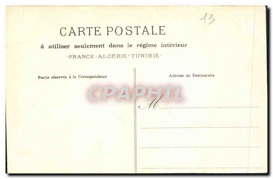 Marseille - 1054 - La Sortie du Vieux Port — Phototypie L. Laouer, 18, rue Phubaneau — Verso