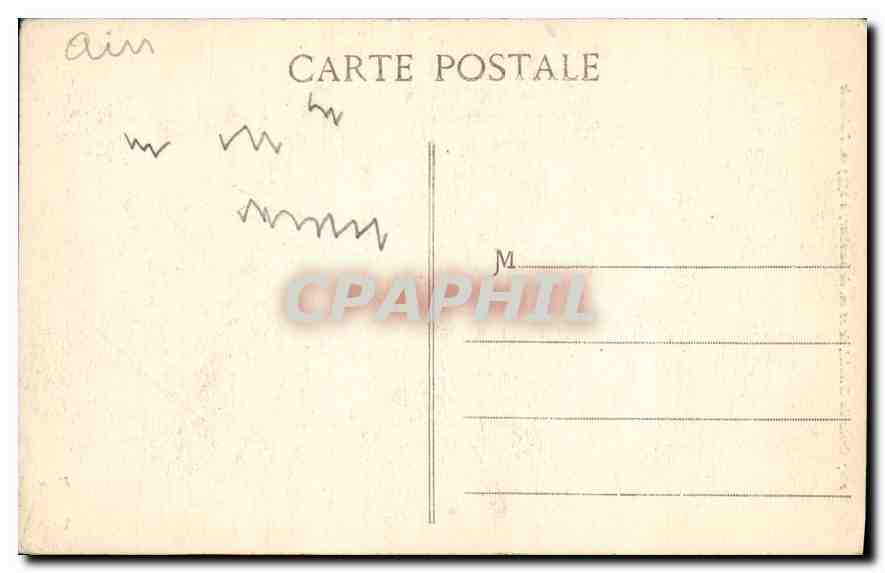 CPA Crois du Nivolet de 21 m de hauteur A 1553 m d'altitude  — Rückseite
