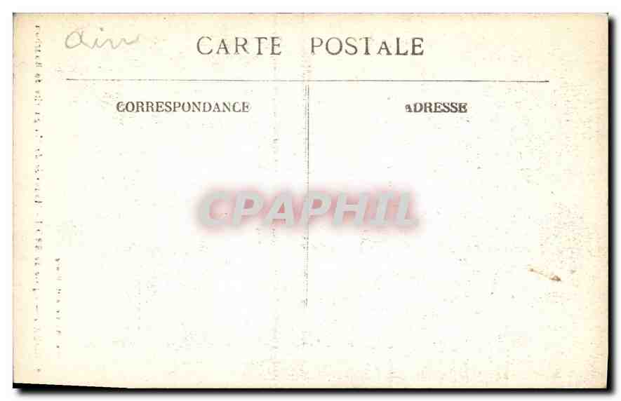 CPA Bourg Eglise de Brou Mausolee de Marguerite de Bourbon  — Rückseite