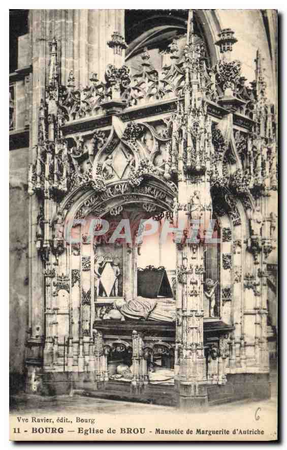 Bourg - Église de Brou - Mausolée de Marguerite d'Autriche
