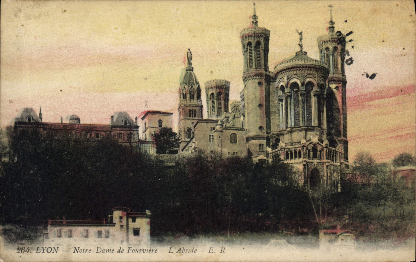 CPA Lyon Notre Dame de Fourviere L'Abside 