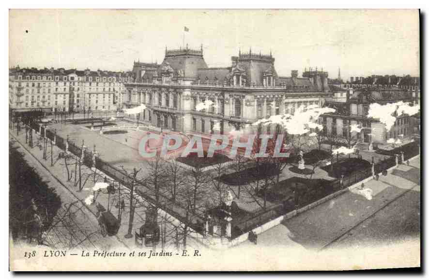CPA Lyon La Prefecture et ses Jardins 